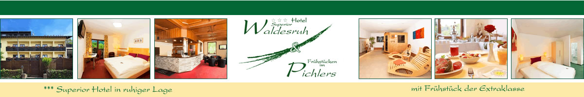 Hotel Waldesruh & Restaurant Pichlers - Zimmer reservieren